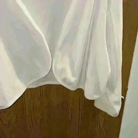 White shoulder cardigan 3/4 sleeve - Picture 3 of 5